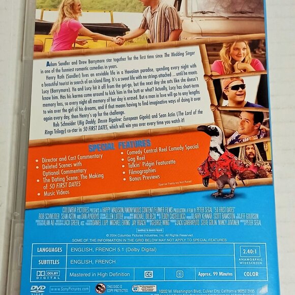 Double Feature 50 First Dates and Mr. Deeds DVD - Picture 6 of 7